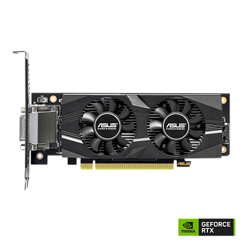 Видеокарта ASUS GeForce RTX3050 OC 6GB RTX3050-O6G-LP-BRK (RTX3050-O6G-LP-BRK)