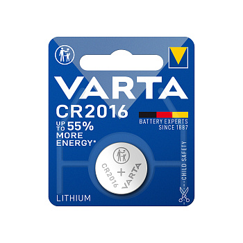 Батарейка VARTA Lithium CR2016 3V 1 шт. в блистере (CR2016)