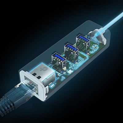 Концентратор USB TP-Link UE330C (UE330C)