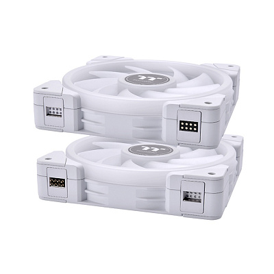 Кулер для компьютерного корпуса Thermaltake SWAFAN EX14 RGB PC Cooling Fan White (3-Fan Pack) (CL-F162-PL14SW-A)