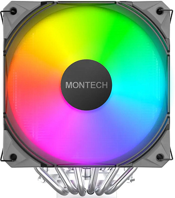Вентилятор для процессора Montech NX600 ARGB, Black (NX600 ARGB (B))