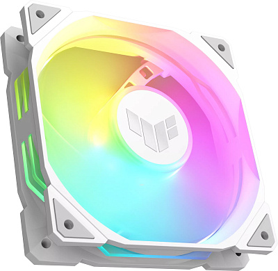 Вентилятор для корпуса ASUS TUF GAMING TR120 FAN ARGB WHITE 3IN1 (TUF GAMING TR120 FAN ARGB WHITE 3IN1)
