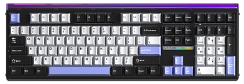 Клавиатура AULA H108, White+Black+Blue (H108)