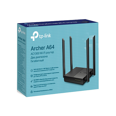 Маршрутизатор TP-Link Archer A64 (Archer A64)