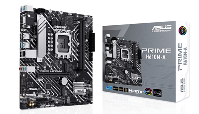 Материнская плата ASUS PRIME H610M-A R2.0, mATX (PRIME H610M-A R2.0)