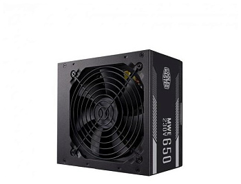 Блок питания CoolerMaster MWE 650 WHITE 230V V2 500-750W Non Modular, Active PFC, вент 12см, MPE-6501-ACABW-EU (MPE-6501-ACABW-EU)