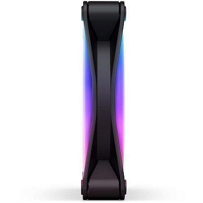 Кулер для компьютерного корпуса NZXT F120 RGB DUO Black (RF-D12SF-B1)