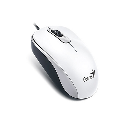 Компьютерная мышь  Genius DX-110 White (DX-110, USB White)