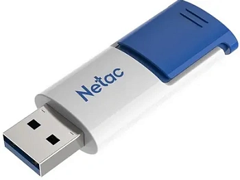 USB флеш-накопитель  64GB Netac U182, USB 3.2, Blue (NT03U182N-064G-32BL)