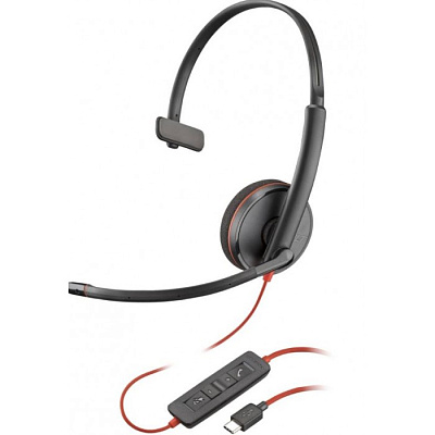 Наушники Poly BLACKWIRE,C3210 USB-C (8X214AA)