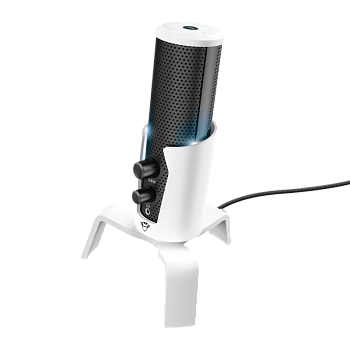 Студийный USB-микрофон Trust GXT 258W Fyru USB 4-in-1 Streaming Microphone PS5 (24257)