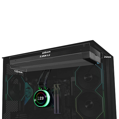 Водяное охлаждение для CPU Lian Li Hydroshift lI LCD-C 360N Black (G89.GHS2LCD36B.00)
