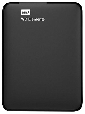 Внешний жесткий диск HDD Western Digital WD Elements Portable 2 TB (WDBU6Y0020BBK-EESN) (WDBU6Y0020BBK-WESN)
