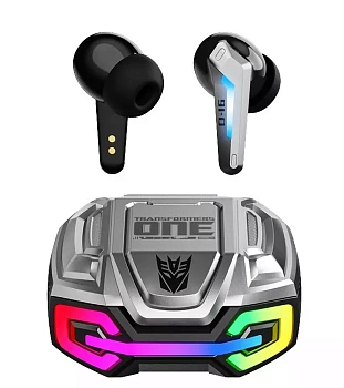 Наушники беспроводные TWS Transformers TF-T22, Gray (Silver) (TF-T22_Gray (Silver))