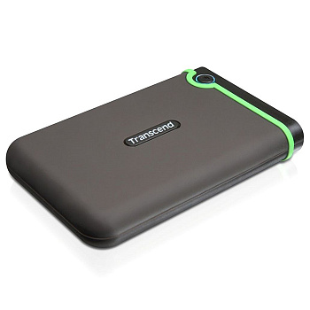 Внешний жесткий диск 2,5 4TB Transcend TS4TSJ25M3S серый (TS4TSJ25M3S)