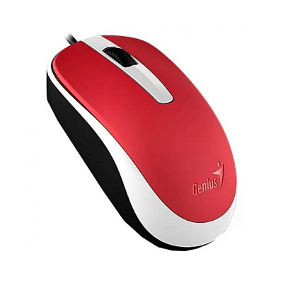 Компьютерная мышь Genius DX-120 Red (DX-120, USB Red)