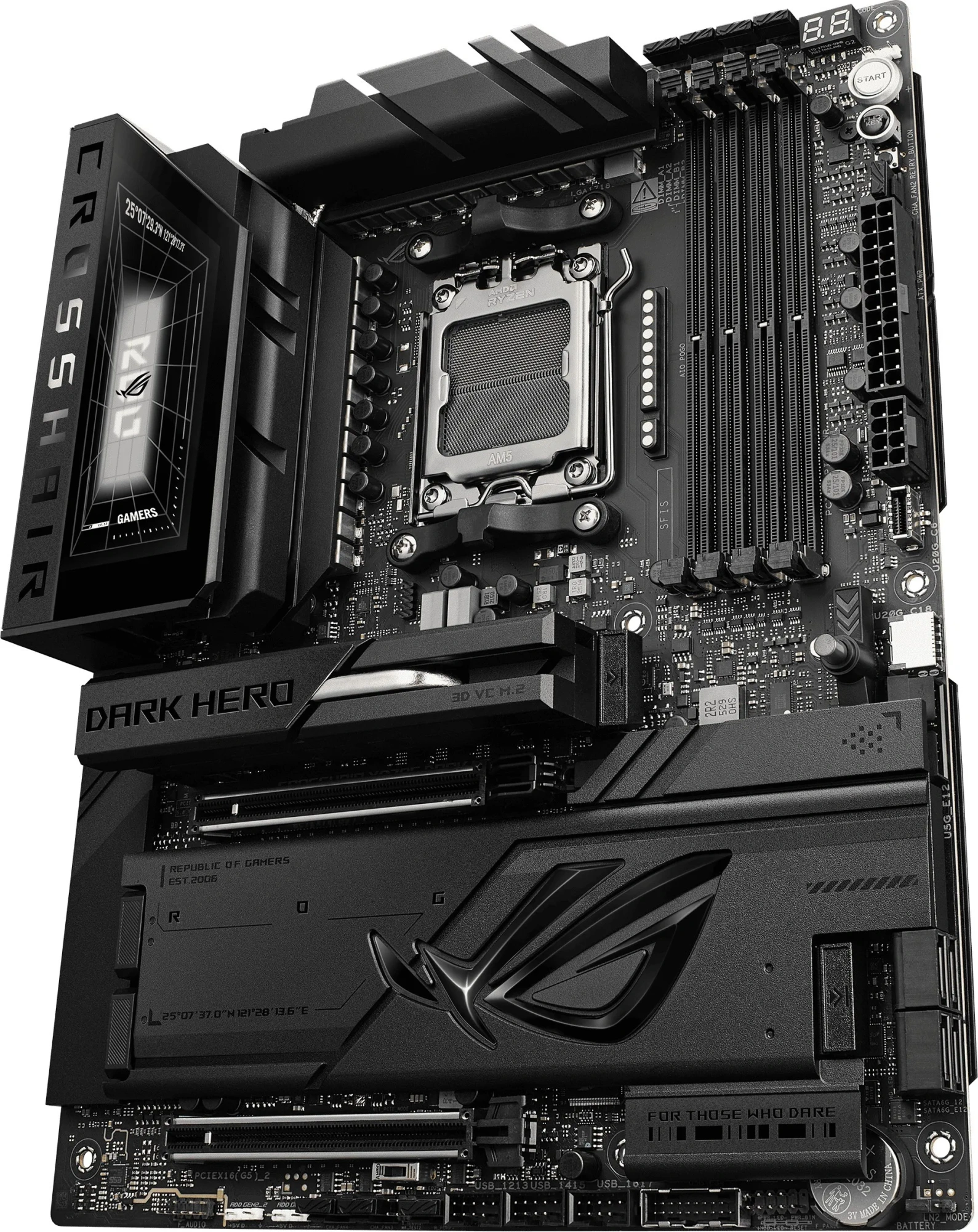 Материнская плата Asus ROG Crosshair X870E Dark Hero (90MB1NT0-M0EAY0)
