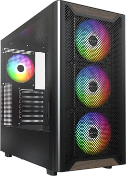 Корпус Montech XR Wood, Черный (XR Wood (B))