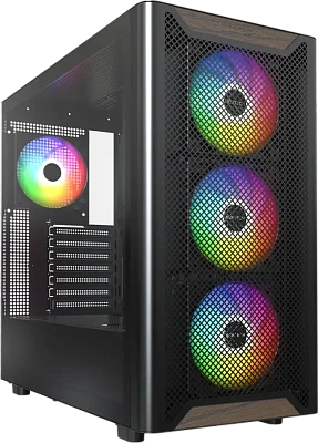 Корпус Montech XR Wood, Черный (XR Wood (B))