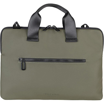 Сумка для ноутбука Tucano Gommo Super Slim Bag 14, Military Green (BSGOM1314-VM)
