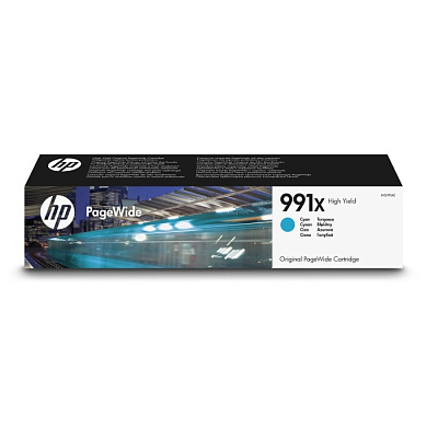Лазерный картридж HP 991X, голубой / 16000 страниц (M0J90AE)