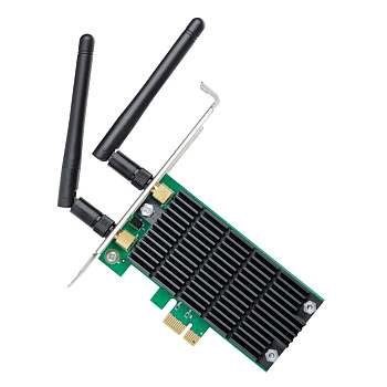 Сетевой адаптер беспроводной PCIe AC1200 Tp-Link Archer T4E  (Archer T4E(EU))