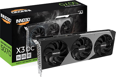 Видеокарта INNO3D GeForce RTX 5070 X3 OC (N50703-12D7X-195064L)