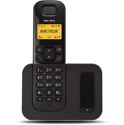 Радио-телефон Texet TX-D6605A, AOH, Black (TX-D6605A)