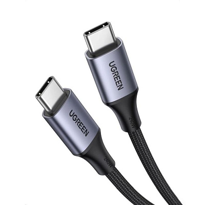 Кабель Ugreen US316, USB-C 100W, 1.5m - Space Gray (70428)