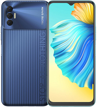 Смартфон Tecno Spark 8P 4/64 Atl. Blue (KG7N/64GB/ATLANTIC BLUE)