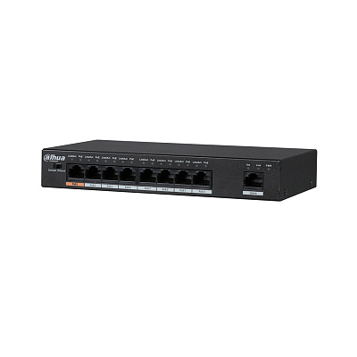  Коммутатор Dahua DH-PFS3009 (DH-PFS3009-8ET-96)