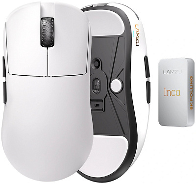 Мышь Lamzu INCA, WHITE (6975637430046)