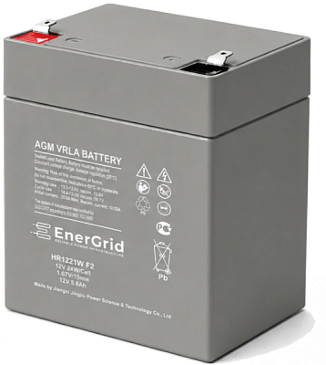 Аккумулятор EnerGrid HR1221W F2, 12В 5,6Ач (EnerGrid HR1221W F2)