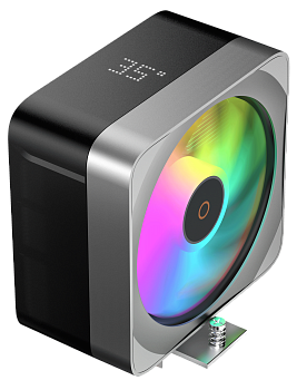 Вентилятор для процессора Ocypus Delta A40 EX BK Digital, Черный (Delta-A40-BK1NAWD00E-GL)