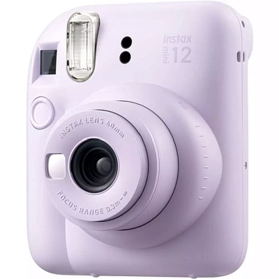 Фотоаппарат моментальной печати FUJIFILM INSTAX MINI 12 BUNDLE PURPLE) (FOTSI00204)