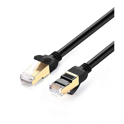 Патч-корд 7 Cat, F/FTP,  1m, NW107 (11268) UGREEN (UGR-11268)