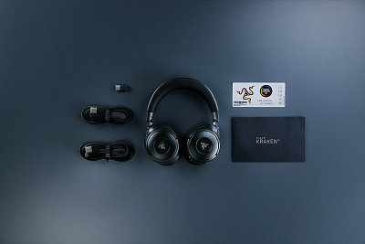 Bluetooth гарнитура Razer Kraken V4 - Black (RZ04-05170100-R3M1)