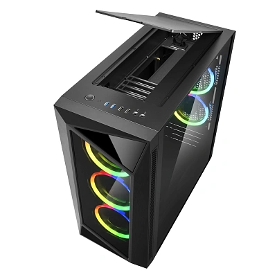 Корпус ПК без БП Sharkoon REV200 