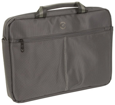 Сумка для ноутбука 15.6" Continent CC-204 BK, Black, Полиэстер (CC-204 BK)