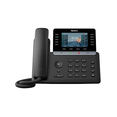 Настольный IP-телефон Yealink SIP-T74W, Wi-Fi, 4,3" цветной экран, без БП (SIP-T74W)