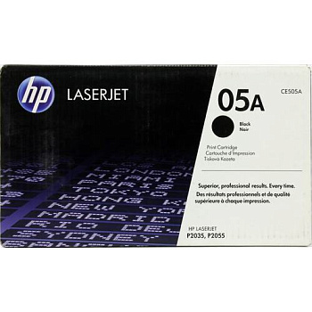 Картридж лазерный HP CE505A Black  (CE505A)