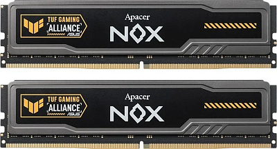 Комплект модулей памяти Apacer NOX TUF GAMING ALLIANCE, DDR5 32GB (Kit 2x16GB) 5600MHz (AH5U32G56C522UTAA-2)
