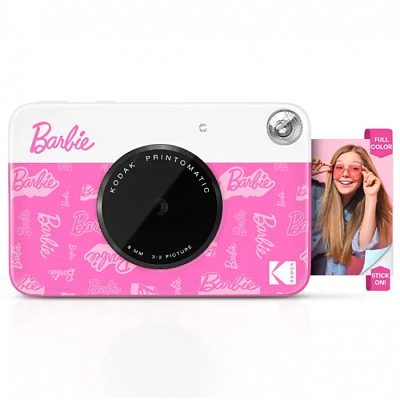 Фотоаппарат моментальной печати Kodak PRINTOMATIC Barbie светло-розовый (RODOMATICB20)