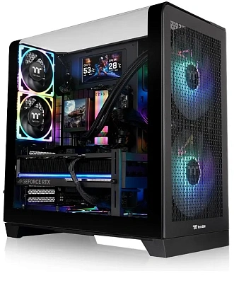 Компьютерный корпус Thermaltake View 390 Air - Black (CA-11F-00M1WN-00)