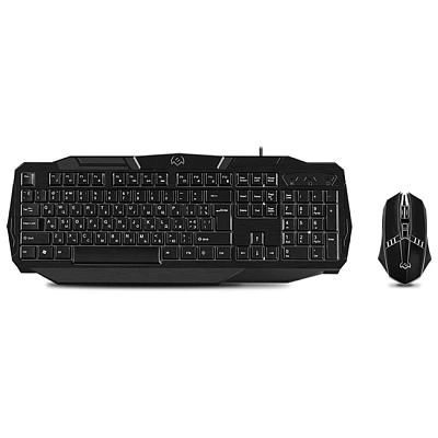 Клавиатура Sven GS-9100, Gaming, Black, + мышь (GS-9100 (BLACK))