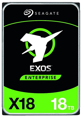 Корпоративный жесткий диск 18Tb Seagate EXOS X18 SATA3 3.5" 256Mb 7200rpm ST18000NM000J (ST18000NM000J)