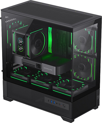 Корпус GameMax Vista 2 MB - Black (9101-0600R0015)