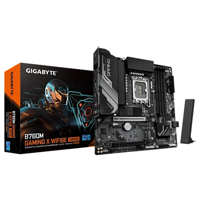 Материнская плата Gigabyte B760M GAMING X WIFI6E GEN5 (B760M G X WF6E GEN5)