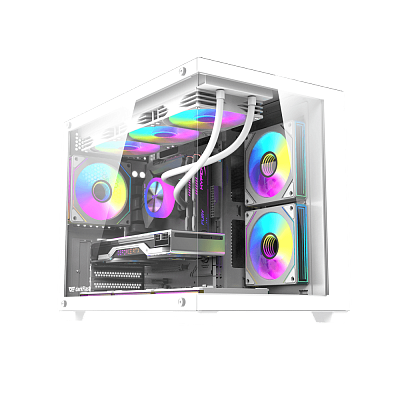 Корпус компьютерный DarkFlash B275 Pro - белый (DF-B275-PRO) (DF-B275-PRO-WH)