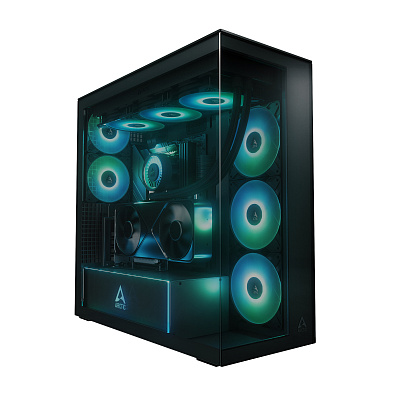 Компьютерный корпус Arctic Xtender VG, Black, Tinted Glass (ACPCC00016A)